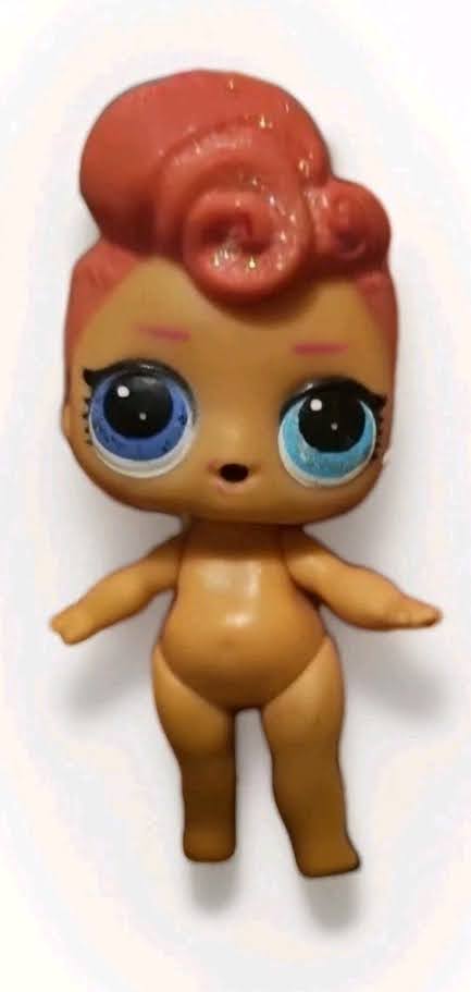 LOL SURPRISE DOLL GLITTER QUEEN NUDE PINK GLITTER HAIR DAVID BOWIE INSPIRED