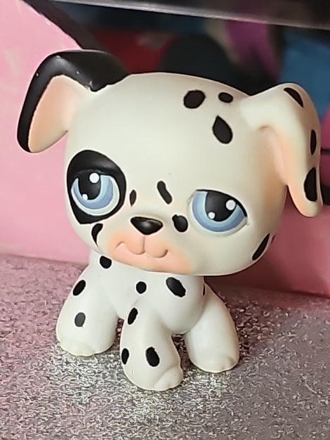 LPS #44 Hasbro Dalmatian Dog Puppy Blue Eyes (2004)